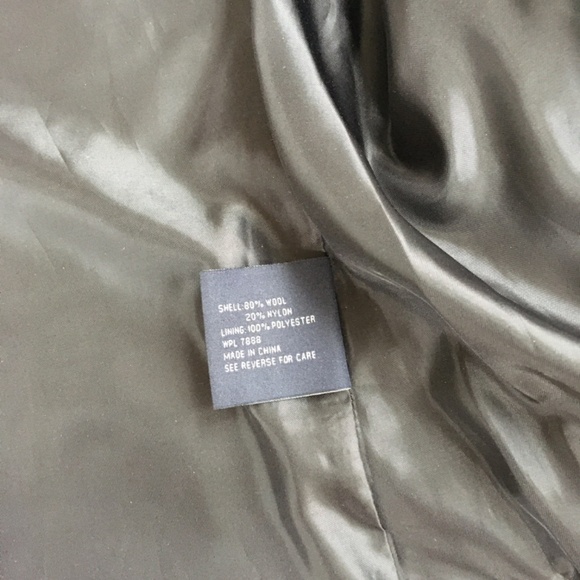 NWOT Double Breasted Wool Pea Coat - Picture 5 of 11